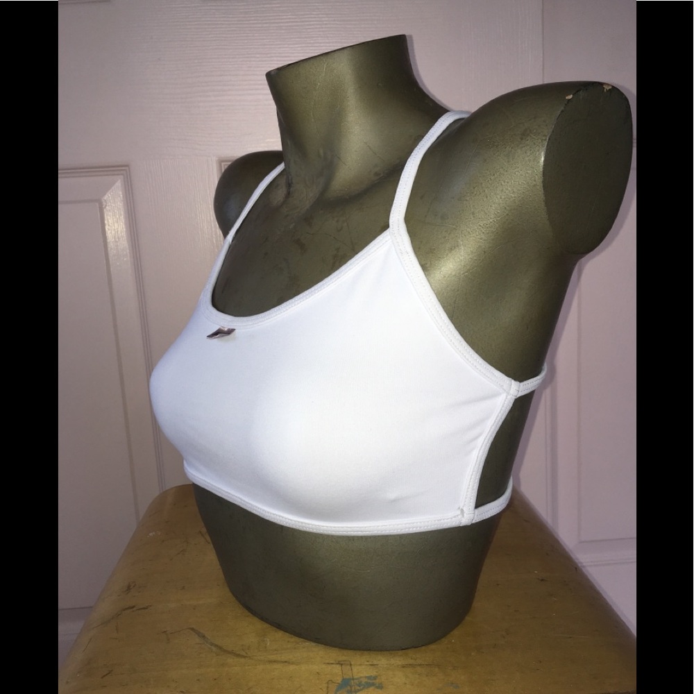 NWT Fit One Supportive Sports Bra White